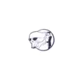 Gothic skeleton couple enamel pin, creative horror wedding brooch for Halloween and daily wear. - Gothic Horror Skull Couple Style (C2668-4)