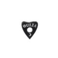 Broche emaille coeur Ouija punk gothique style sorciere badge en metal accessoire - Style Planchette Ouija Cœur (C1359-1)