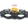 Black lace masquerade mask sexy eye mask for women party Halloween costume accessory - Fire Phoenix (Z-018)