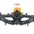 Black lace masquerade mask half-face sexy eye mask for women Halloween party holiday supplies. - Sword Head (Z-020)