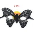 Black lace butterfly mask, elegant masquerade eye mask for women parties and holloween. - Wings (Z-014)