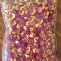 6mm metallic pink plum blossom loose sequins for diy clothing sewing garments and crafts - 20g/Pack (Approx. 1200 Pieces) / Fuschia