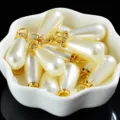 Druppelimitatie parel hangers met strass ringen en gouden lussen voor DIY sieraden maken. - 11x22mm (20 Stk) / Broken Wit