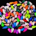 Strass para uñas de vidrio con parte posterior plana en gota decoraciones de diamantes - Mezclado