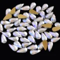 Strass para uñas en forma de gota dorso plano cristal de vidrio decoración manicura 4x8 - Rayo de Luna
