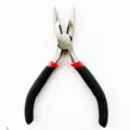 Mini needle nose pliers for DIY jewelry making, wire wrapping and crafting tool with comfortable grip. - Slim Handle Serrated Needle Nose Pliers