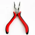 Mini round nose pliers for jewelry making DIY wire wrapping and beading hand tools - Round Nose Pliers with Red Handle