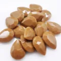 Brown teardrop acrylic rhinestones flatback gems for DIY phone case and wedding shoes decoration. - Dark Coffee