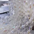 Crystal teardrop glass beads AB color loose beads for DIY jewelry making and curtain crafts. - Imported AB Color