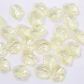 Cuentas de Pétalos Color AB Accesorios DIY para Horquilla Hanfu Flores Transparentes - 50 g aprox. 100 uds. / Amarillo Limón AB