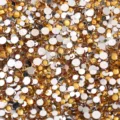 2-5mm mixed flatback resin rhinestones for nail art phone case DIY craft decoration 15g - Golden Yellow Mixed Sizes 15g