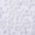 Perles de fleurs givrées translucides à cinq pétales pour fabrication de bijoux DIY. - 50 g, env. 70 pièces / Blanc