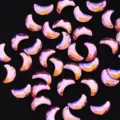 Roze Maan Nagel Strass Steentjes Platback Kristal Edelstenen voor Nail Art Decoratie 20st - Maan / 4x6mm 20 Stuks/Verpakking / Laser Roze