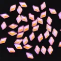 Ruitpatroon / 3x5mm 20 Stuks/Verpakking / Laser Roze
