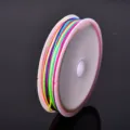 Rainbow jade cord 72# nylon thread for DIY handmade bracelets jewelry making accessories - Rainbow