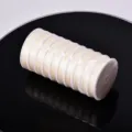 Cordón de jade 72# Hilo de cuentas para manualidades joyería Collar Pulsera 0.8mm - Blanco Roto
