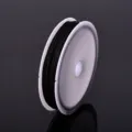 Black 72 jade cord spool for DIY handmade bracelets, necklaces and jewelry crafting. - Black