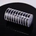 Black nylon beading cord rolls set for DIY jewelry making, crafts, and necklace pendant weaving. - Black