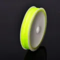 Fluorescent yellow jade cord spool, 72# nylon braiding string for DIY handmade bracelets. - Neon Yellow