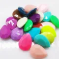 Colorful teardrop resin rhinestones variant, candy color flatback acrylic DIY accessories for phone case - Random Mixed Colors