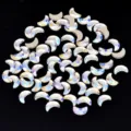 Strass in cristallo a forma di mezzaluna per nail art, gemme decorative fai da te - Luna / 20 Pezzi (5x8mm)
