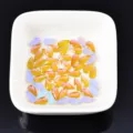 Flache Tropfen Nagel Strasssteine Aurora Glas Kristalle fuer fuer DIY Nagelkunst Dekoration - Tränenförmig (18#) / 4x8mm