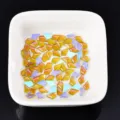 Glitzernde flache Nailart Strasssteine Aurora Glassteine DIY Nagelzubehör funkelnde Deko - Pfeil (23#) / 4x6MM