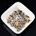 Γυάλινα στρας μεικτών σχημάτων για nail art, επίπεδα κρύσταλλα για DIY μανικιούρ και σχέδια. - Νο. 32 6 mm άνθος δαμασκηνιάς