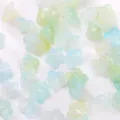 Ble Prasino Gradient Krino Anthos Xantres 7x12mm Akrylika Aksouar gia Kosmimata - Πράσινο Καλοκαιριού