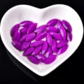 Strass in resina marquise viola, fondo appuntito accessori fai da te per abbigliamento. - Viola scuro