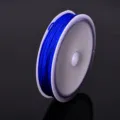 Royal blue jade cord spool for DIY handmade bracelets, weaving string and jewelry accessories. - Sapphire Blue