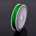 Green nylon jade cord spool 72 for DIY handmade bracelets jewelry accessories making 10m - Grass Green