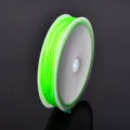 Neon green 72 jade cord spool for DIY handmade braided bracelets and necklace pendants. - Fluorescent Green