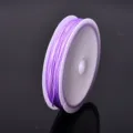 Purple jade cord number 72 nylon thread for DIY bracelet making and craft accessories 10m - Light Purple