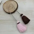 Chinese style double-headed color-matching tassel pendant for Hanfu and bookmark decor. - Color 13