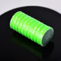 Green jade cord string 0.8mm for DIY handmade jewelry necklace pendant weaving crafts material - Fluorescent Green