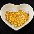 Yellow and silver fancy square crystal glass rhinestones for nail art DIY and crafts decor - Gold