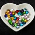 Colorful pointed back square crystal rhinestones for nail art DIY crafts accessories 100pcs - Random Mixed Colors