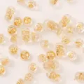 Transparante siliconen en 18k vergulde hamburger oorbelruggen, veilige stoppers voor oorknoppen. - 18K Verguld