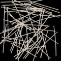 Silver metal head pins for DIY jewelry making, beading, and handicraft projects. - 0.6mm Thick x 18mm Long / Color-Preserving Thick Silver-Plated Head Pins