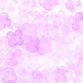 Purple acrylic flower beads for handmade DIY jewelry crafting, transparent gradient design. - 16mm 50g (Approx. 150 Pieces) / Jelly Gradient Purple