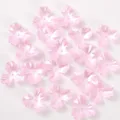 27mm Rosa Tres Petalos Flores Cuentas Magnolia Acrilico DIY Material Artesania - 50g aprox. 40 uds. / Rosa