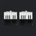 Elegant piano keys design men metal cufflinks for business casual wear and formal suits. - Pair of Cufflinks (B1258)