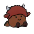 Cute cartoon animal metal enamel brooch pin high quality fashion clothing accessories. - Highland Cow Style (C3044-3)