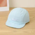 Gorra de béisbol plana impermeable azul claro para niños con bordado Utopia chic. - Circunferencia de la cabeza (50 cm) / Azul