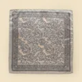 Klassisches Paisley-Druck-Quadratuch für Damen, elegantes Halstuch mit Seidengefühl. - #40 Khaki-Paisley