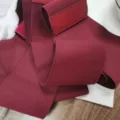 Burgundy elastic waist trainer wrap band for fitness workout shapewear and postpartum support. - 3 Meters / Burgundy