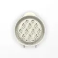 Mini hand pie mold, beige plastic pastry press, diamond pattern baking tool variant option - Round