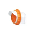 Automatic poultry feeder rain cover replacement part for chicken and duck feeding system - Generation 4 Orange Set / 4+1 Red Jump Ring Opener