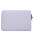 Light purple quilted 14-inch laptop sleeve, slim shockproof protective case for daily use. - 10-11 Inch / Purple